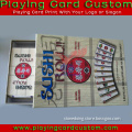 custom playing cards game with show box